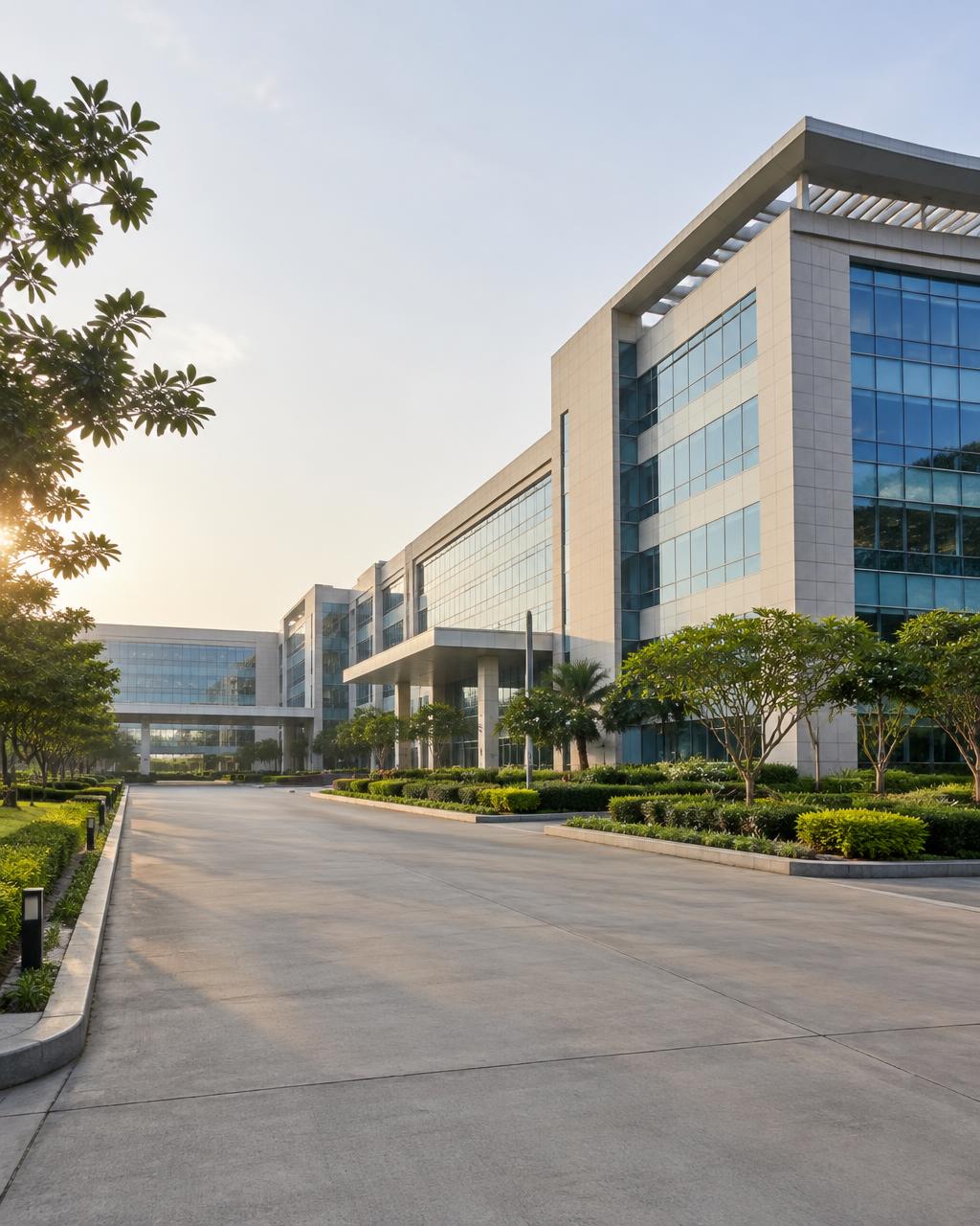 Office buildings in Electronic City, Bangalore