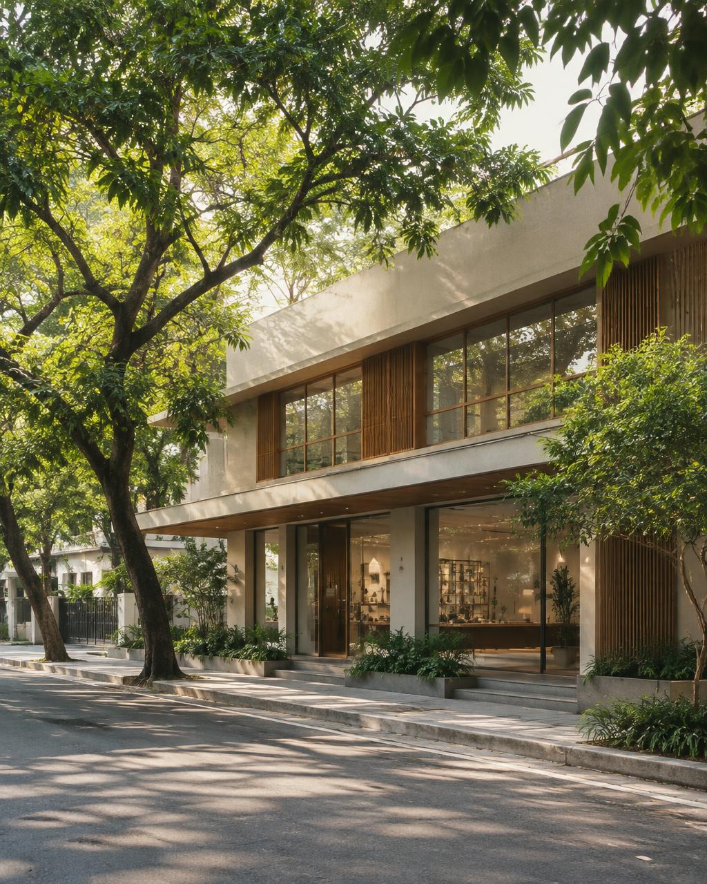 Garden-Side Office in Indiranagar, Bangalore
